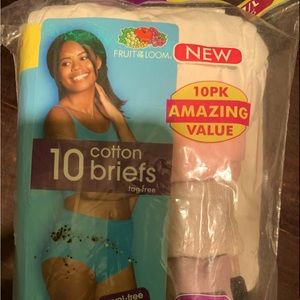 10pack cotton briefs